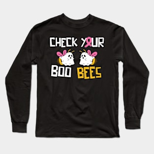 Check your boo bees Long Sleeve T-Shirt